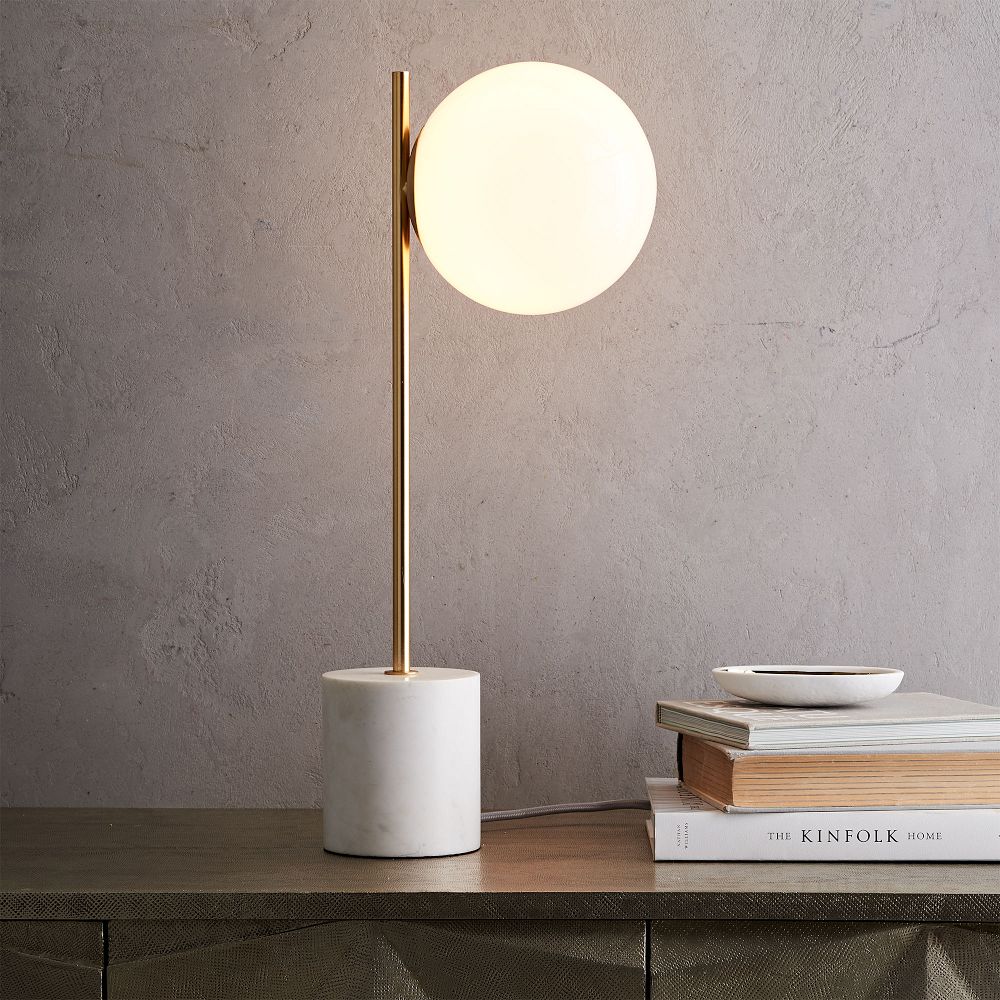 Sphere & Stem Table Lamp (22") - Image 2