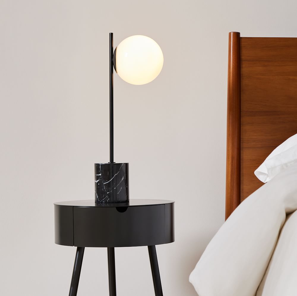 Sphere & Stem Table Lamp (22") - Image 3